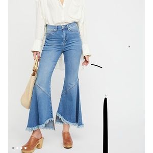 Free People Tulip Flares Jeans